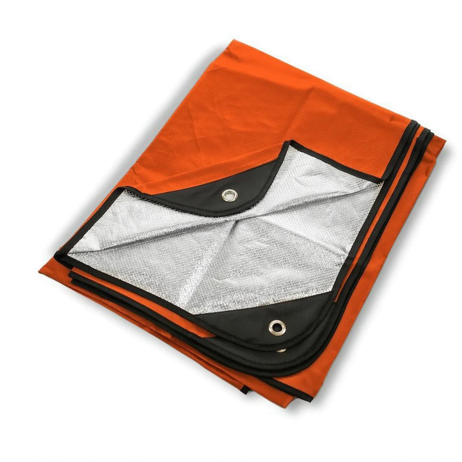 Emergency Blanket Mylar Blankets Thermal Blanket Waterproof Outdoor Heat Retention Features
