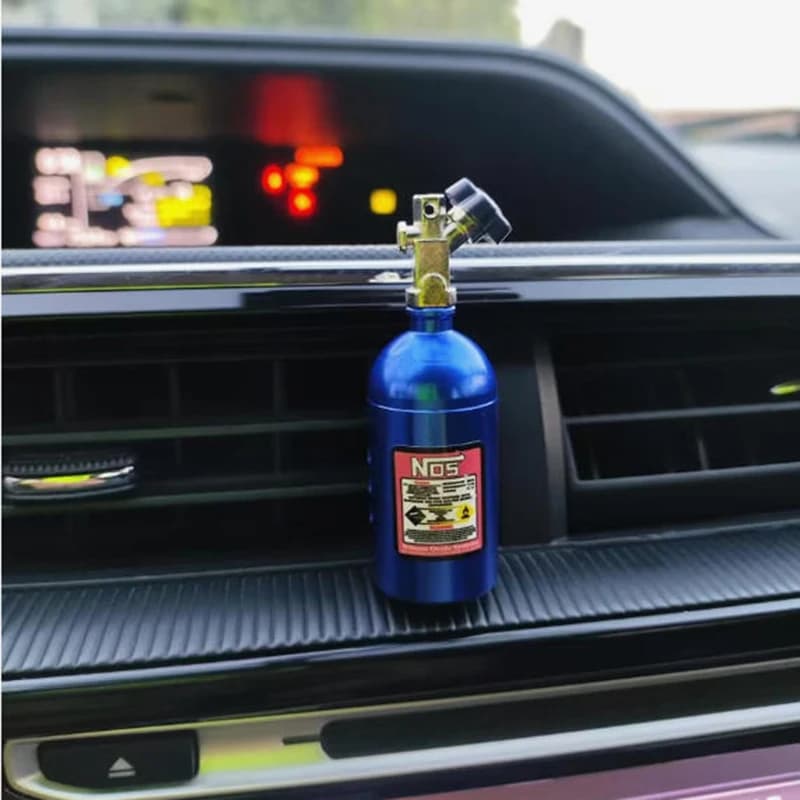 Car Deodorant in Nitrogen Bottle NOS, Air Pumps Scenter, Air Conditioned Air Fragrance, Car Accessories and Decorations
