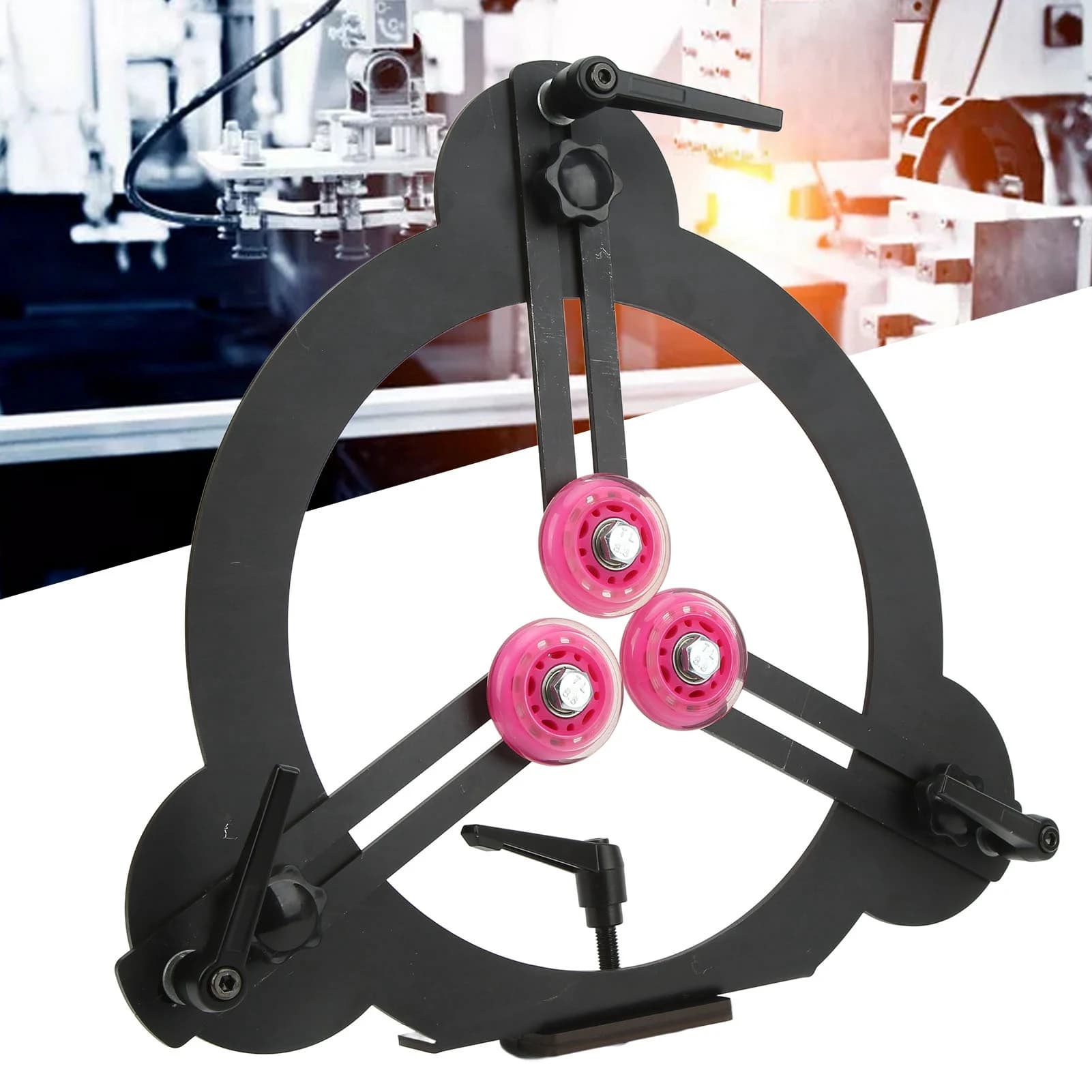 Resto stabile Resto fisso per tornitura del legno per tornio Resto fisso per tornitura del legno Utensili per tornitura di metalli rotondi per accessori per parti di tornio per legno