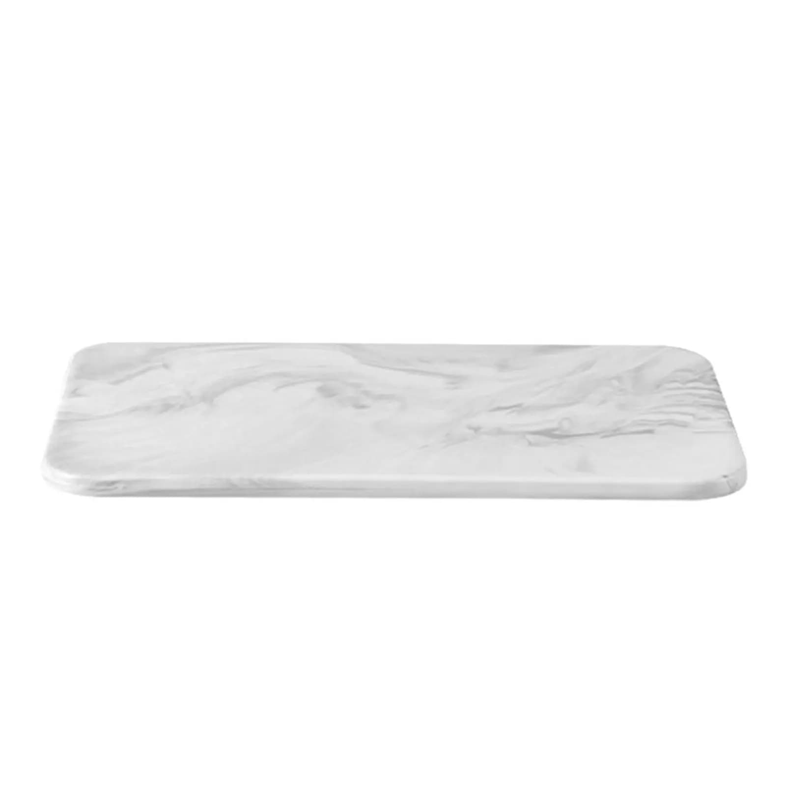 Marbling Marble Pattern Multi Function Cutting Board Smooth Burr Free Household Kitchen Meat Fruit Sushi Serving Tray