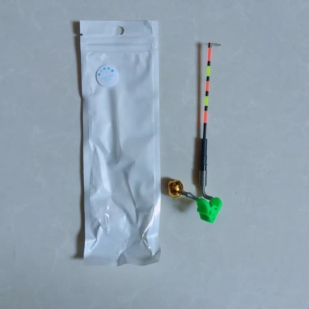 Pesca notturna Canna da pesca Bastone illuminante Bastone luminoso da pesca impermeabile rimovibile Allarme morso Attrezzatura galleggiante Attrezzatura notturna a LED
