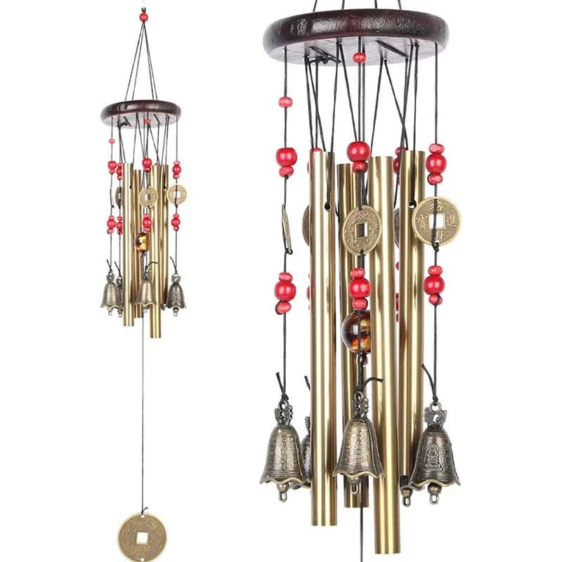 Large Wind Chime Tubes Bells Metal Church Bell Outdoor Garden Home Garden Decoration Hanging Wind Chime Symbol Of Good Luck