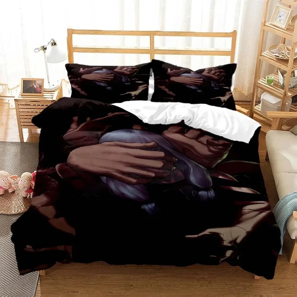 Jujutsu Kaisen Digital Comodo copripiumino copripiumino Federa Set biancheria da letto Decorazione camera da letto per bambini Tessili per la casa
