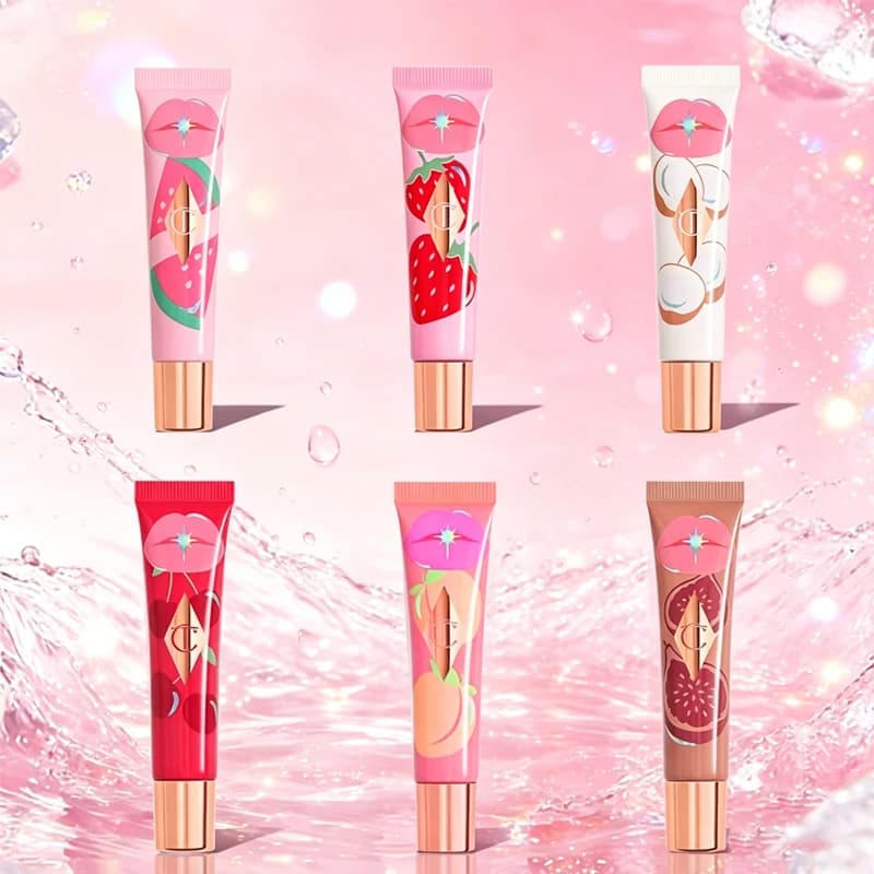CT Bestseller Popolari Offerta a Tempo Limitato Lucidalabbra 8 Colori Idratante al Collagene Rossetto Idratante Non Seccante