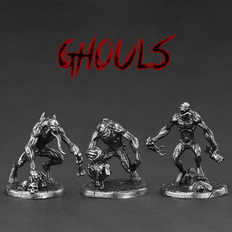 Metallo spettrale ghoul soldato modello uomo fatto a mano finito porta auto gioco da tavolo pezzo di scacchi gioielli ragazzo decorazione giocattolo regalo