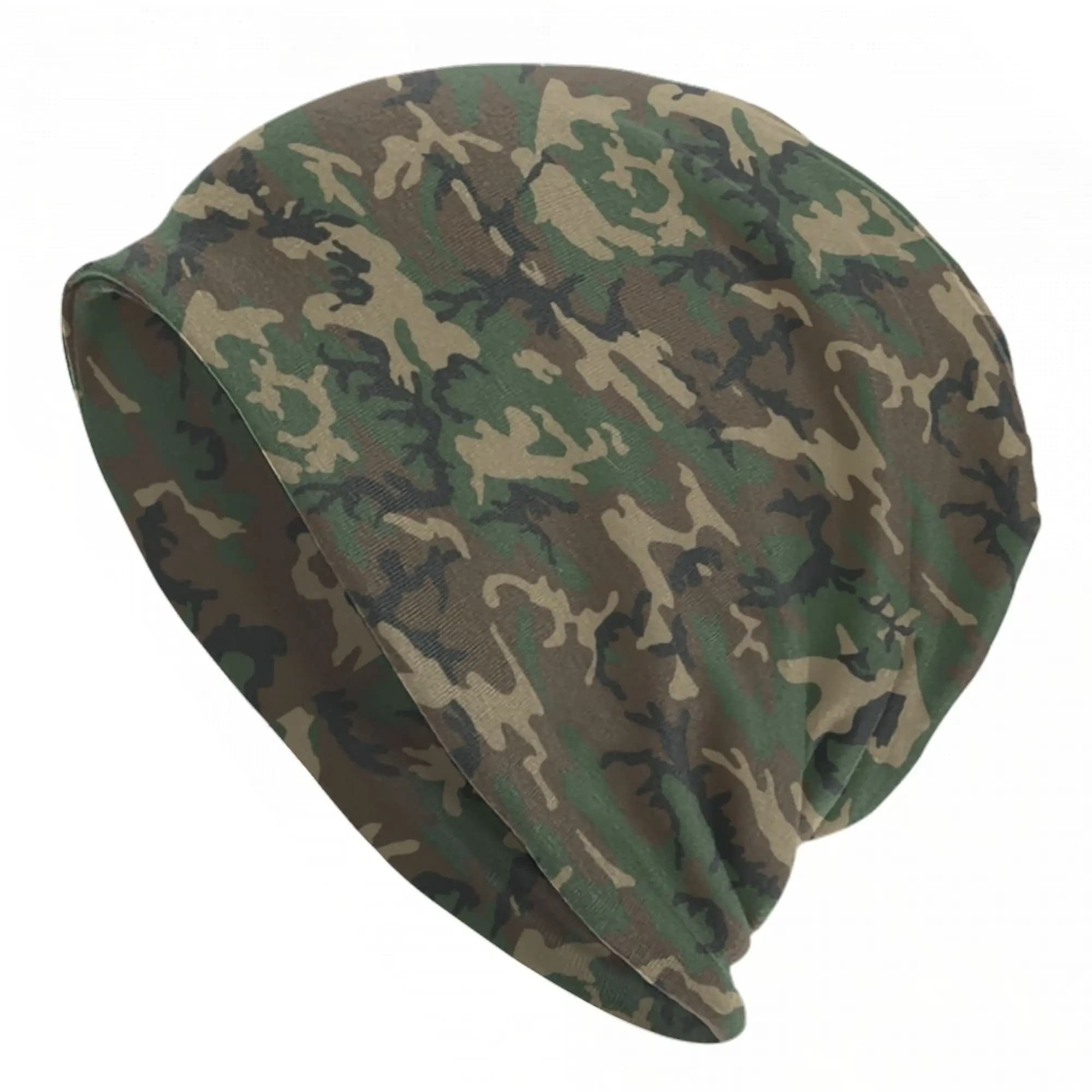 Cappelli Beanie con Motivo Mimetico Militare, Berretti da Giungla Hip Hop per Uomo e Donna, Cappello Multifunzione Caldo da Strada