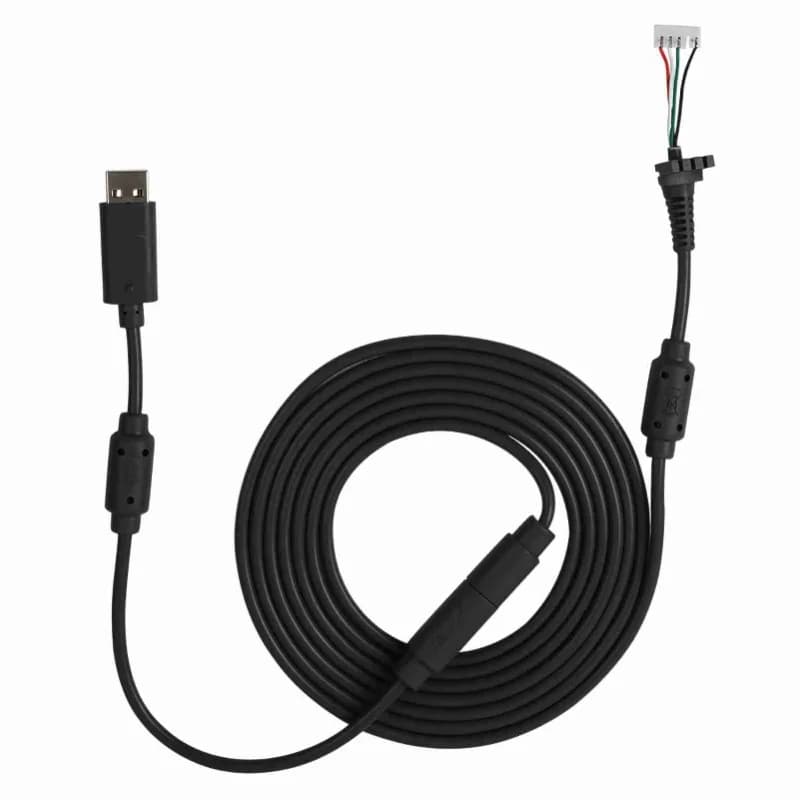 Adattatore breakaway per cavo di ricambio per cavo USB 4 pin per gamepad per Xbox 360 (nero)