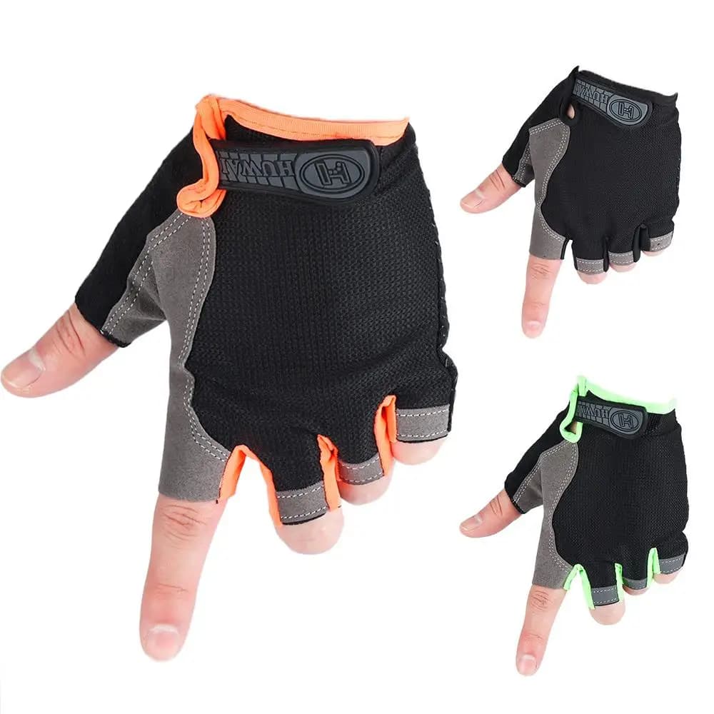 Men and Women's Cycling Equipment, Cycling Gloves with Dust Support, Gym Sports Gloves