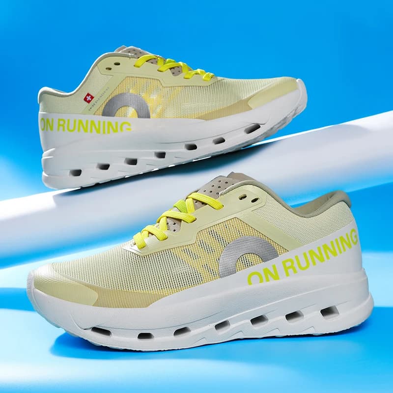 Sneakers Casual con Punta Larga, Tomaia Morbida e Traspirante, Suola Antiscivolo, Supporto Comodo per i Piedi, Scarpe per Camminata Quotidiana e Sport all'Aperto