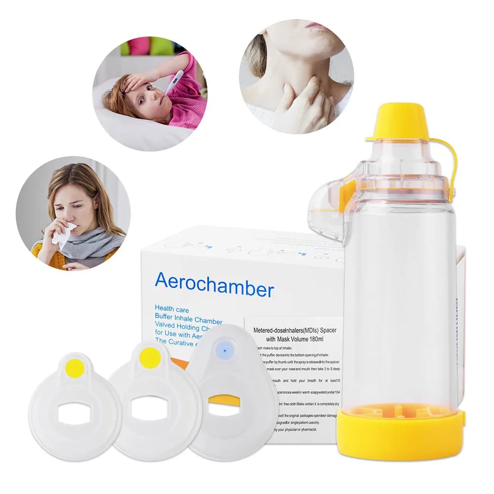 Nebulizzatore Astma Automizer con Maschera e Contenitore per Adulti, Bambini e Neonati