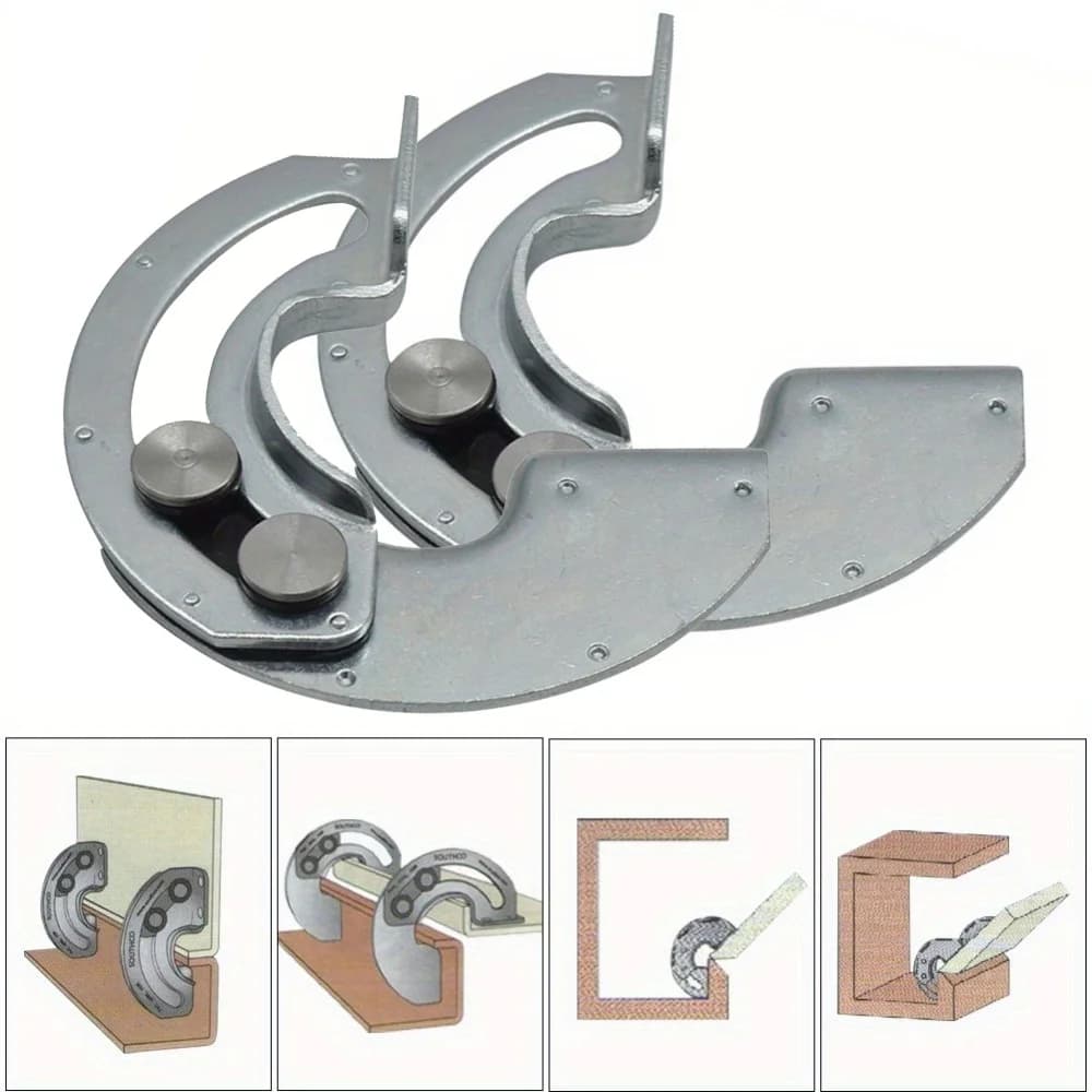 2 Hidden Parts 90 ° Sliding Limit Hinges Furniture Hardware Invisible hinges for cabinet door for built-in arc-shaped industrial equipment