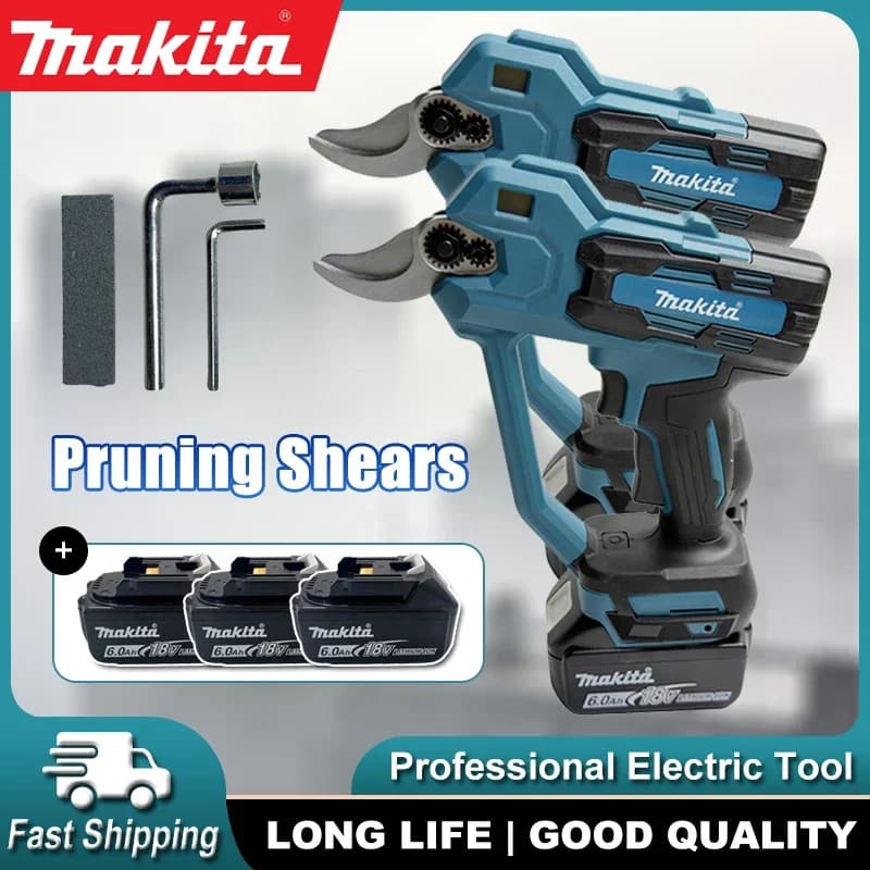 Makita 35mm Brushless Electric Scissors, Copper Power Battery Supplies, High Power Electric Tools for 18V Battery