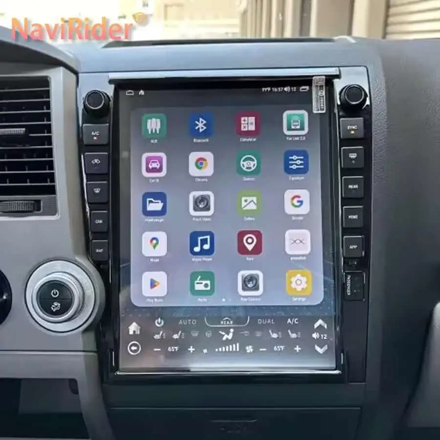 13 pollici 8 Core Tesla per Toyota Tundra Sequoia 2007-2011 autoradio Multimedia Android 13 Player Auto GPS Navi Carplay Head Unit
