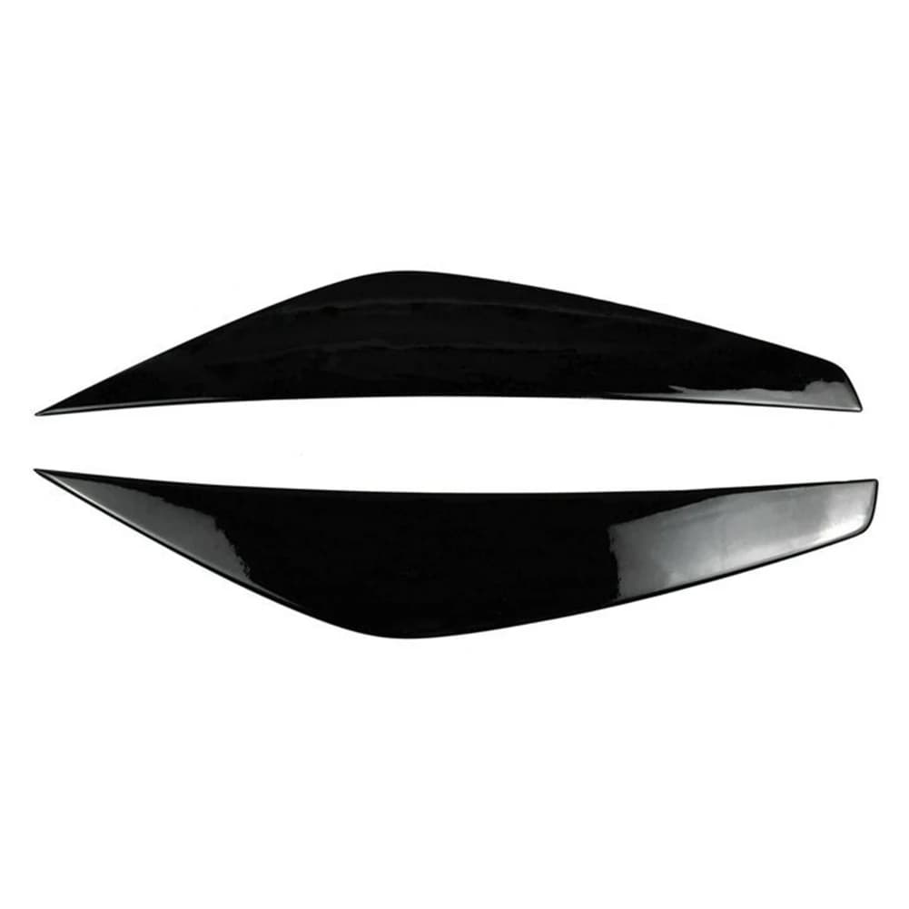 For Ford Escape Kuga Maverick 2017-2020 headlight front lamp cover strip eyebrow Trim Sticker resin