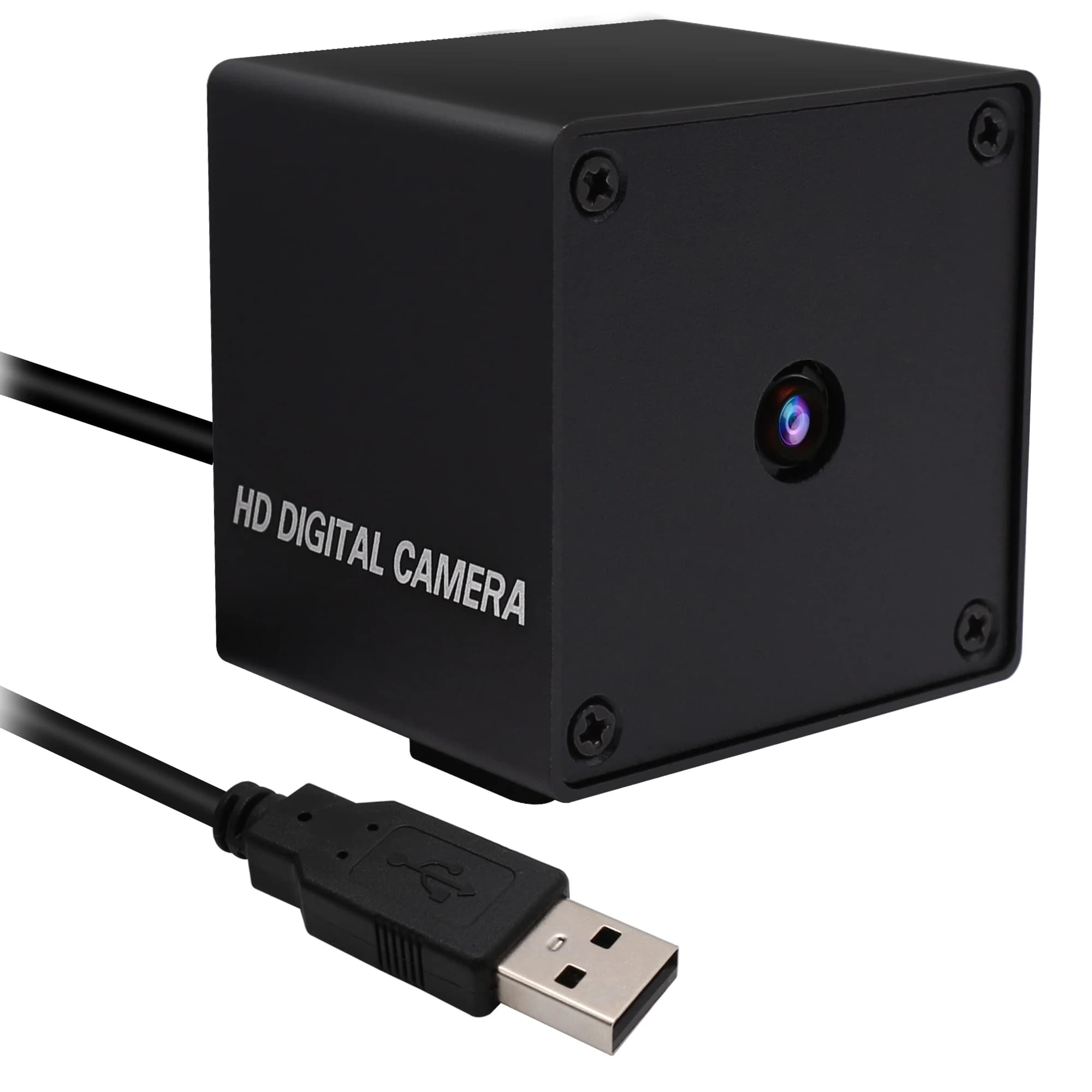 ELP Full 12MP PDAF Fast AutoFocus 300ms USB Camera 4K 30FPS Webcam industriale per riconoscimento facciale, scansione di codici a barre, stampa 3D