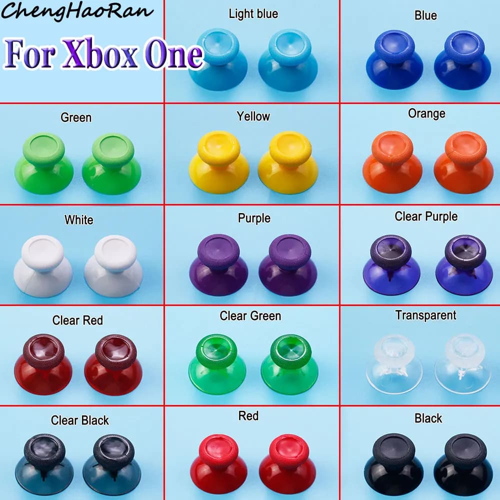 Tappo per joystick per pollice analogico 3D da 10 pezzi per Xbox One Gamepad Accessorio di ricambio per riparazione tappo a fungo per stick remoto