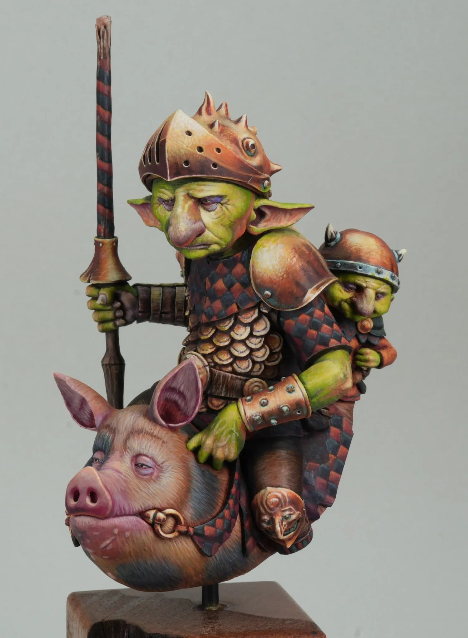 1/12 Resin Model Bust GK，Unassembled and unpainted kit