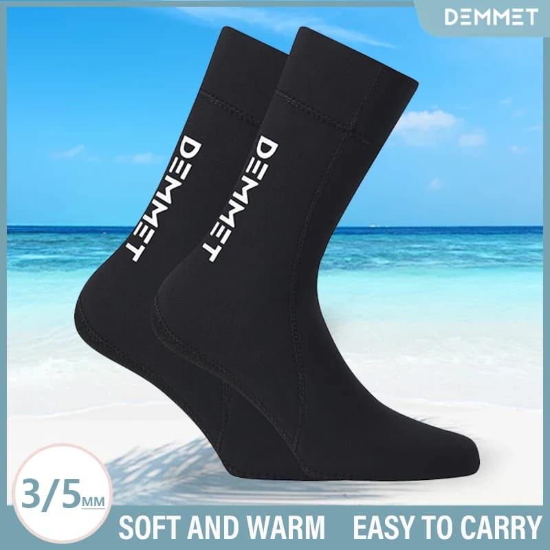 CALDO 1.5 MILLIMETRI/3 MILLIMETRI/5 MILLIMETRI Neoprene Diving Calzini antiscivolo Per Adulti Caldo Patchwork Muta Scarpe Super Stretch Spazzolato Specializzato CR calzini