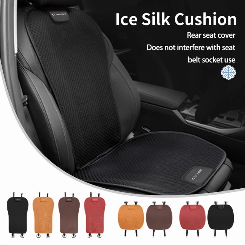 Universal Car Seat Cushion Non-Slip Cover Ice Silk Cool Pad For LYNK&CO 01 Phev 02 03 Phev 03+ 05 06 09 PHEV 09 MHEV