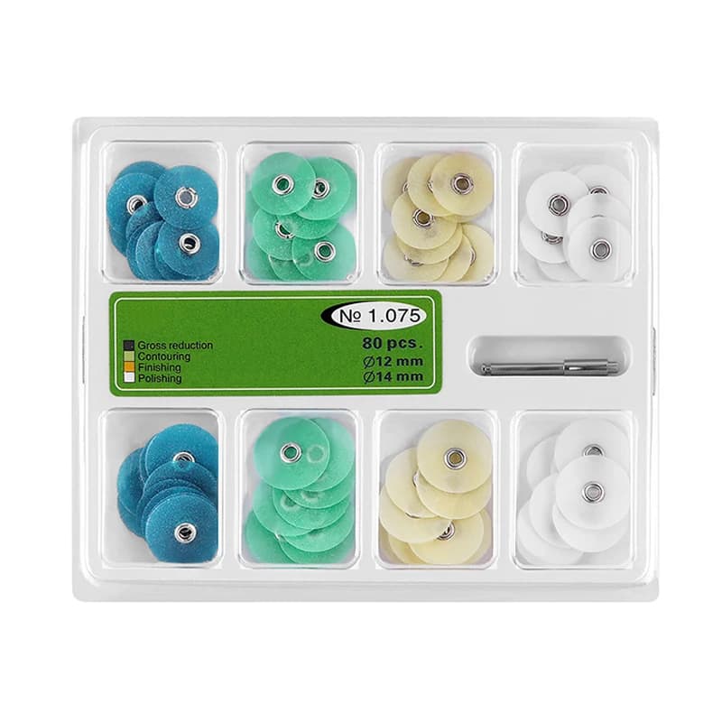 Dental Finishing and Polishing Discs Gross Reduction Contouring Mandrel Stripes Set Dental Materials Teeth Whitening