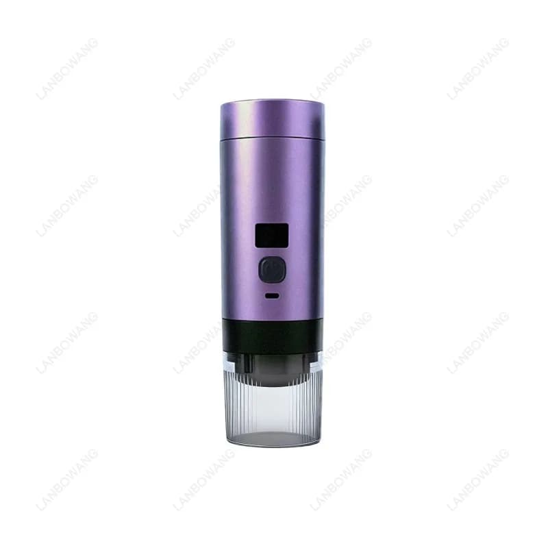 Portable 3 In 1 Capsule Coffee Maker Rechargeable High Pressure Espresso Heating Machine For Outdoor Travel Camping Use