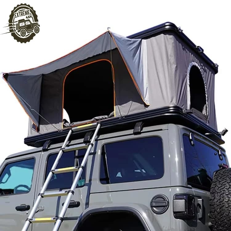 Tenda da Tetto Rigida in Alluminio per Camion e Auto, Tenda da Tetto a Guscio Rigido per Campeggio, Fornitore Cinese