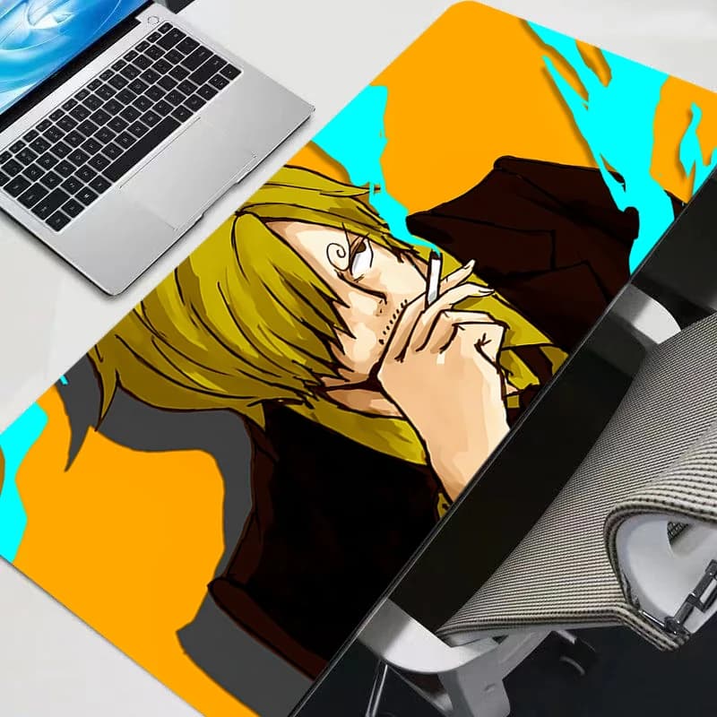 Tappetino per mouse Game One Piece Anime 900x400 in gomma per mini PC, tastiera, laptop, computer, tappetino da scrivania, accessori da gioco, mousepad