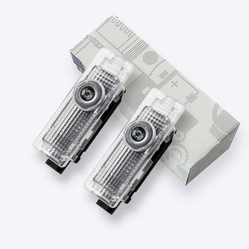 2pcs LED Car Door Welcome Light Decor Logo For Mini Cooper R50 R53 R55 R56 R58 R59 R60 F55 F56 F60 Courtesy Projector Lamp