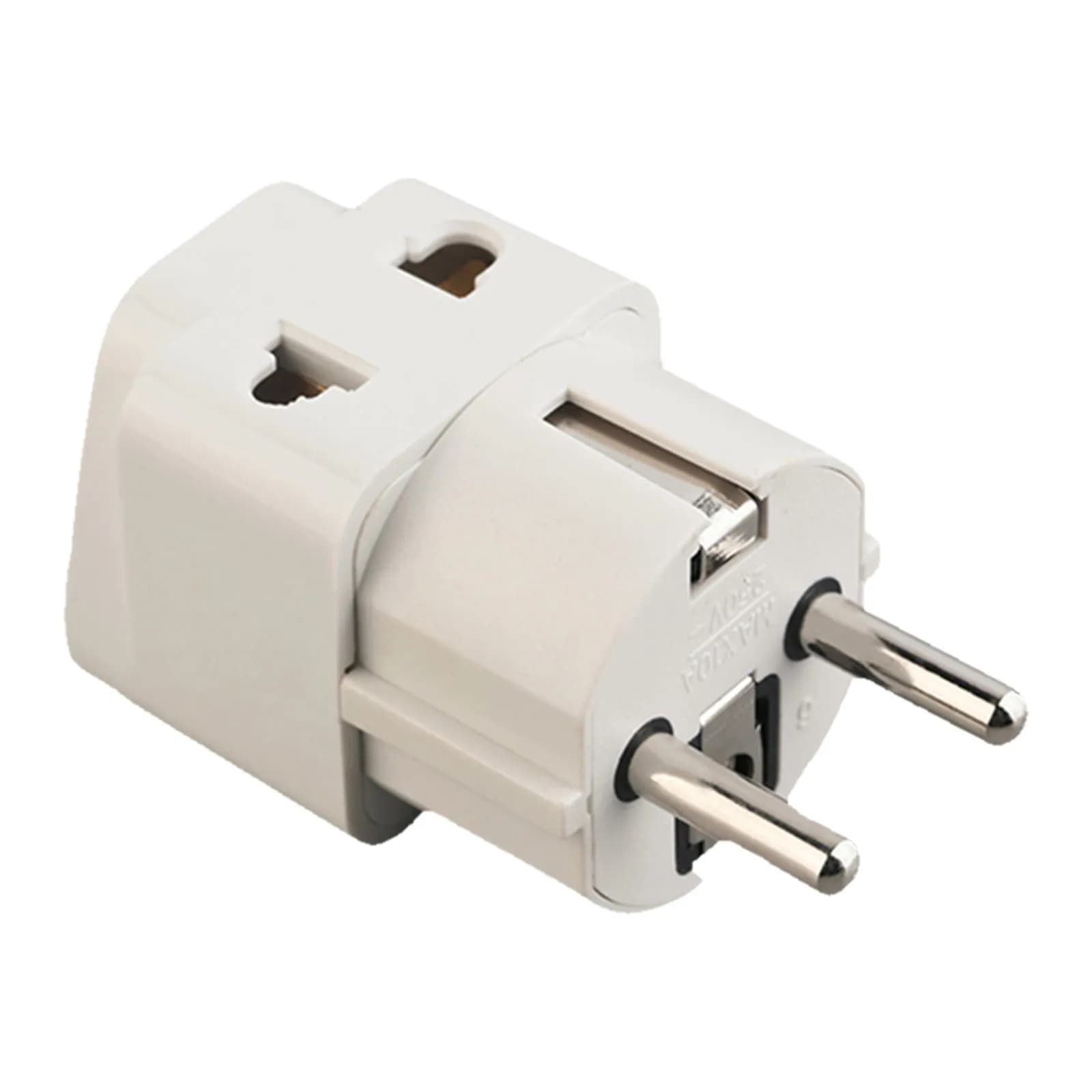 Adattatore Spina Europea 10-16A Convertitore 250V Universale per Presa a Muro EU Caricatore da Viaggio Accessorio