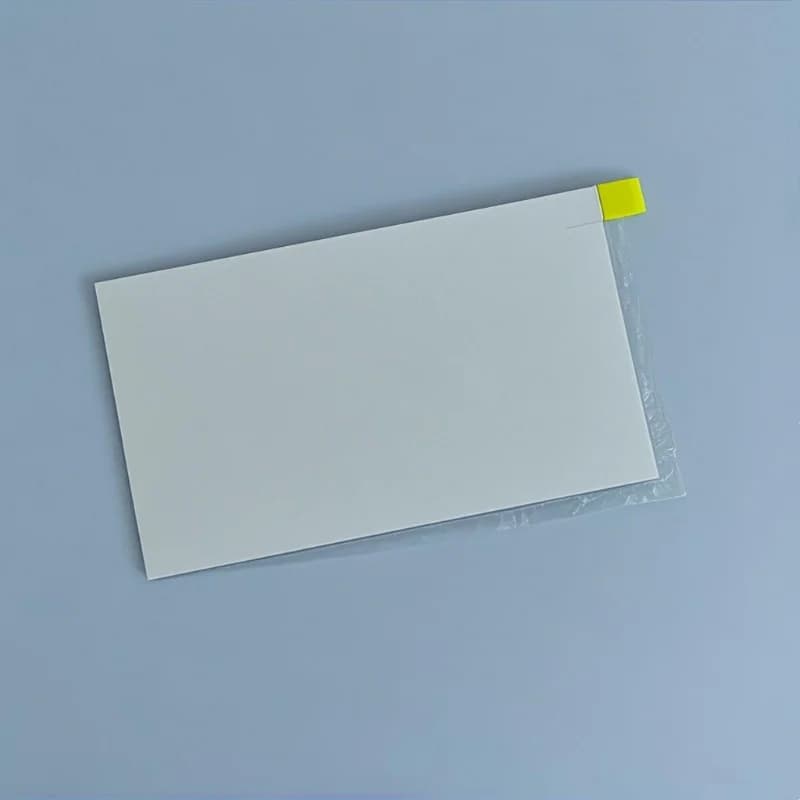 87.8X51.5mm Projector Heat Insulation Polarized Glass Lens HD Brighten Polarizer Lens Yellow Screen Replacement Magic HY350
