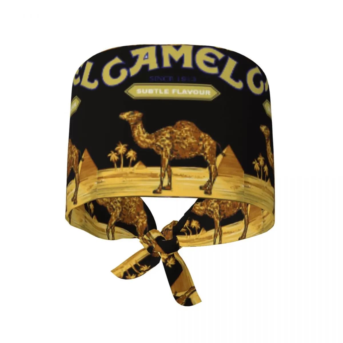 Camel Cigarettes Scrub Hat Doctor Working Surgical Cap Unisex Adjustable Nursing Caps for Dentist