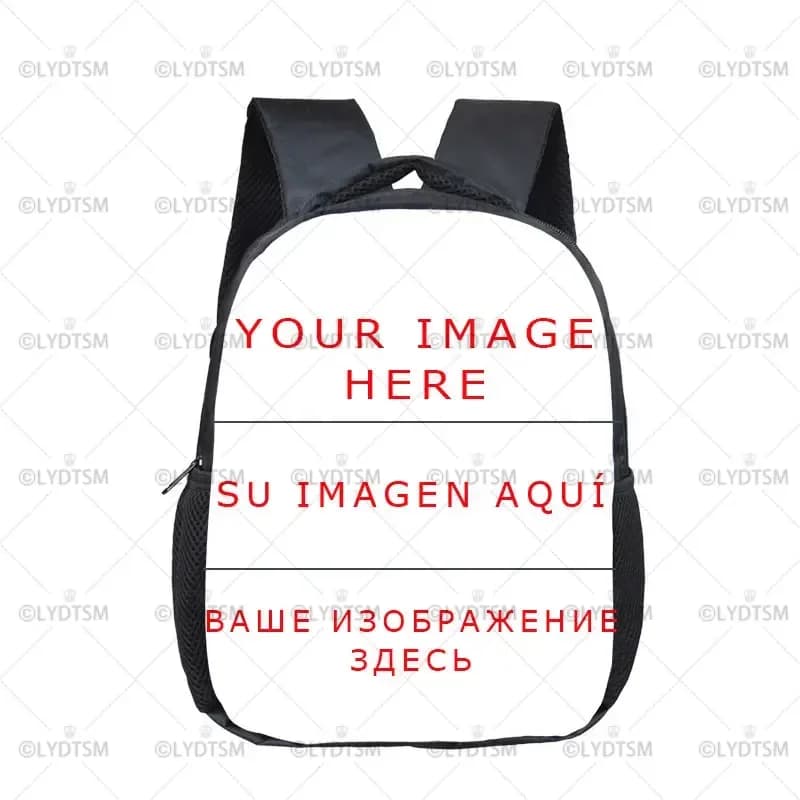 Mini zaino scolastico personalizzato per adolescenti Personalizza la tua foto Zaini piccoli per pannolini per bambini Borsa per libri scolastici per bambini Borsa regalo