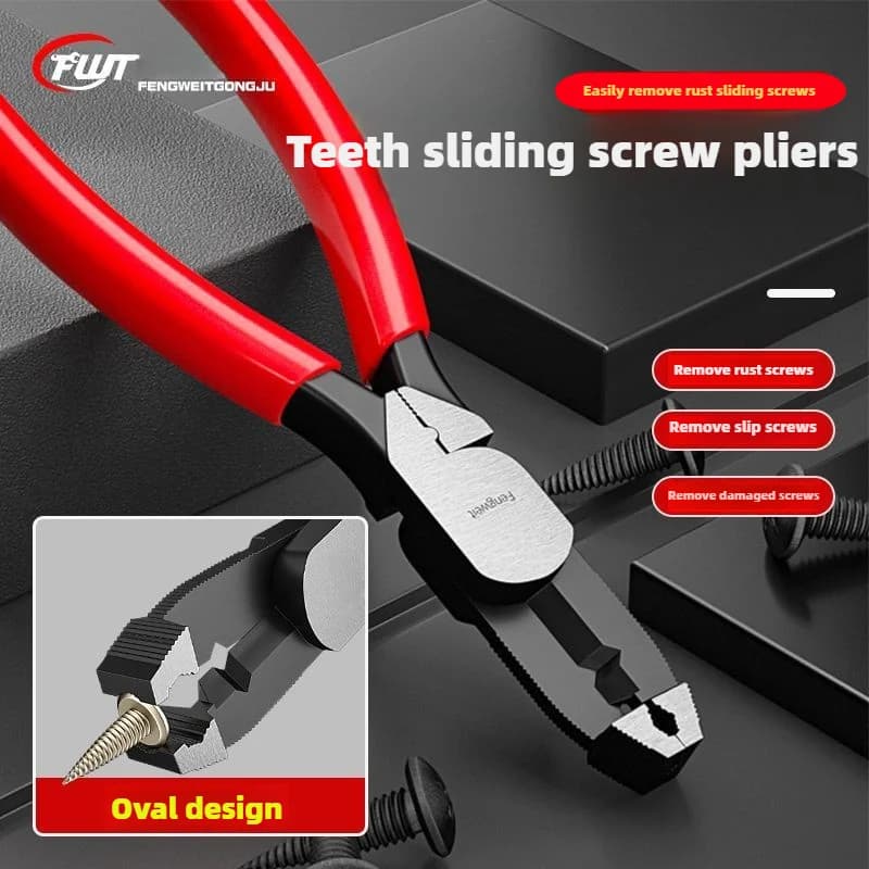 anti-slip screw pliers Anti-slip clamps Anti-slip screw pliers for carp pliers for rusty wire removal