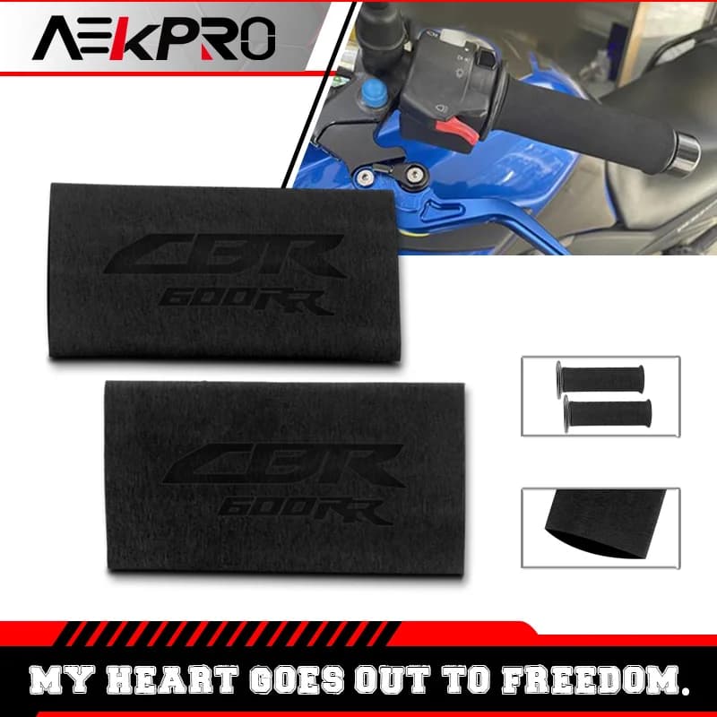 Per CBR600RR CBR1000R CBR1100XX CBR250R CBR300R 500R Manopole Universali Moto Anti Vibrazione Manubrio Grip Copertura Guanti