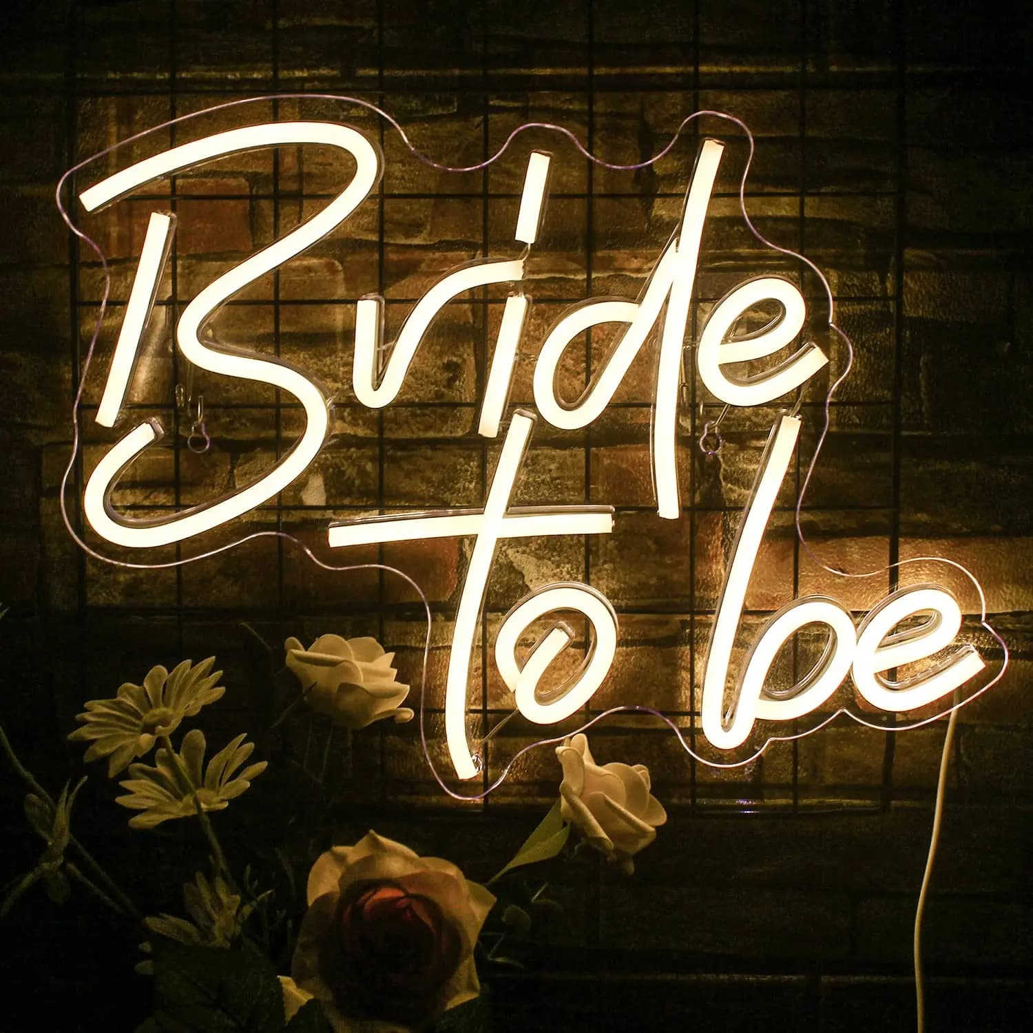Insegne al neon Sposa per essere Luci al neon a LED USB per decorazioni murali Matrimonio Addio al nubilato Festa di fidanzamento Regalo per addio al nubilato