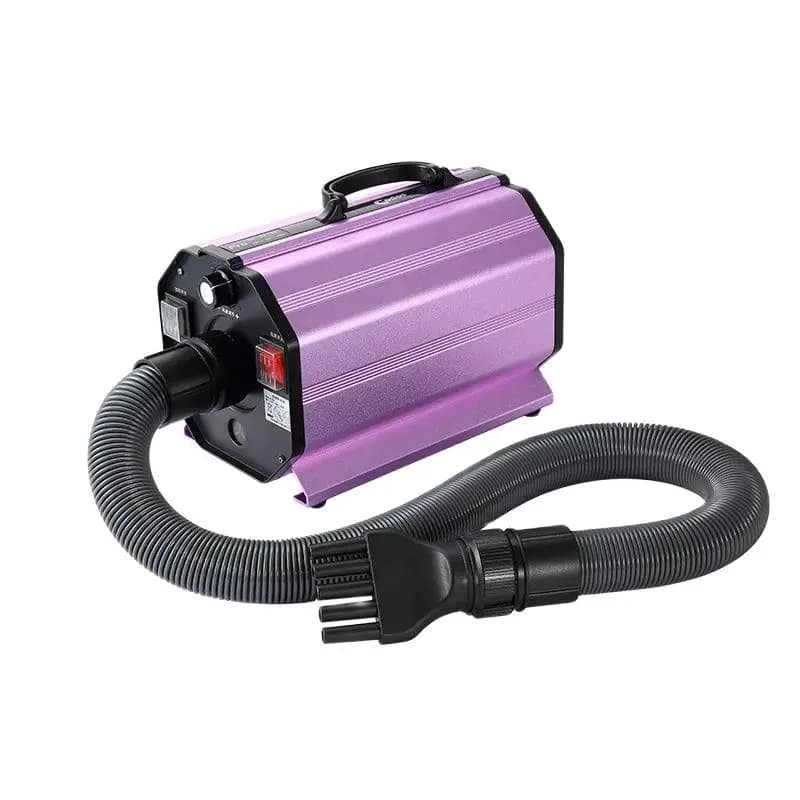 Macchina per soffiare acqua per cani Capelli dorati per uso domestico Cane di grandi dimensioni dedicato Asciugacapelli per cani di grandi dimensioni per animali domestici Forniture per soffiaggio muto ad alta potenza