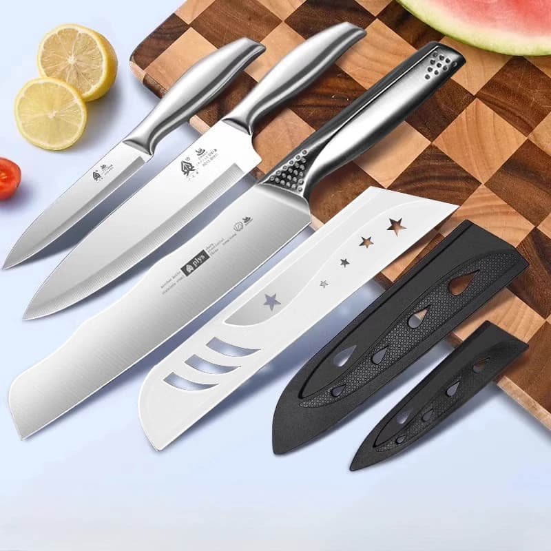 Japanese knife Entirely made of Steel, Sharpened for Home, Watermelon knife, Fruit knife, Meat mannaia, Chef knife, Kitchen utensils