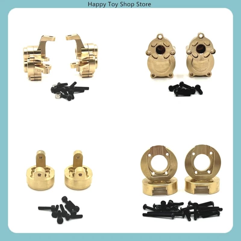 MJX H8H YiKong YK4102-3-4 4082 1/10 RC Auto Brass Parts Front Hubs C-Mozzi Spare Parts