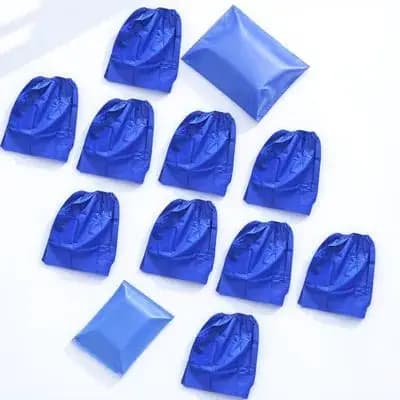 10Pcs Blue Disposable Pants Moisture-Absorbing Lightweight Breathable Soft Comfortable One-Time Use Period Underwear Sauna