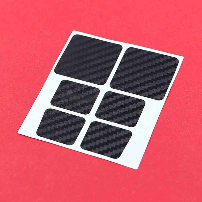 1 set di protezioni per touchpad per accessori per console di gioco Steam Deck Adesivo protettivo per pulsanti