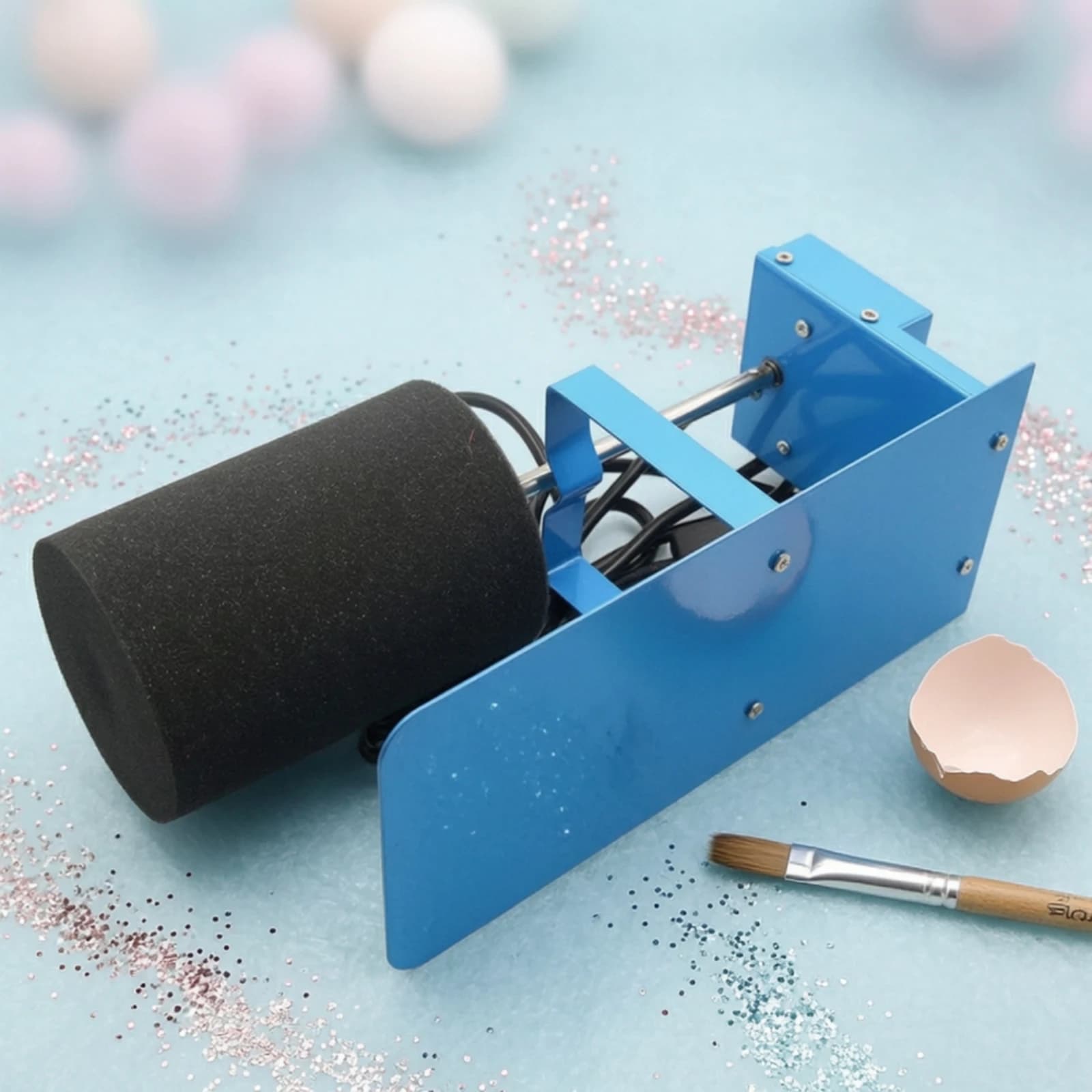 Cup Turner with Foam Roller Electric Cup Turner Rotator Rotary Machine Long-Lasting for DIY Makers, Crafting, Workshops