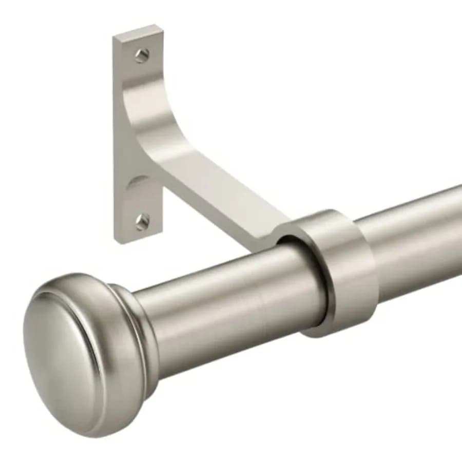 Asta per tende pesanti, asta per tende regolabile da 1 pollice, aste per tende lunghe da 144 a 164 pollici, aste per tende a montaggio a soffitto con