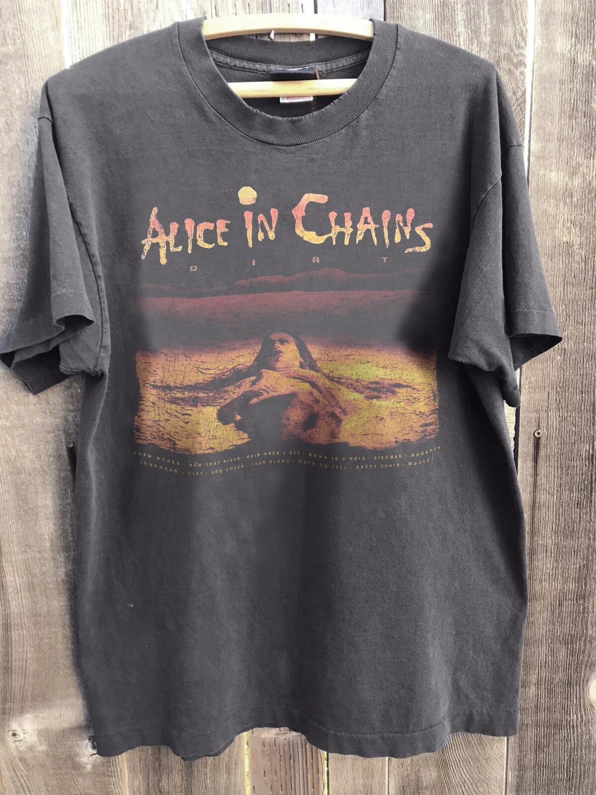 Plus Size Summer Women's Vintage Alice in Chains T-Shirt Unisex Cotton Breathable Stylish Versatile Street Style Oversized