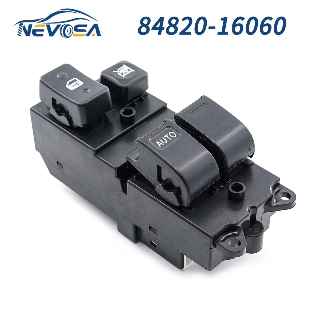 NEVOSA 84820-16060 Side Electric Left Automobile Window Main Switch For Toyota Pickup T100 Tacoma Paseo Tercel Camry 8482016060