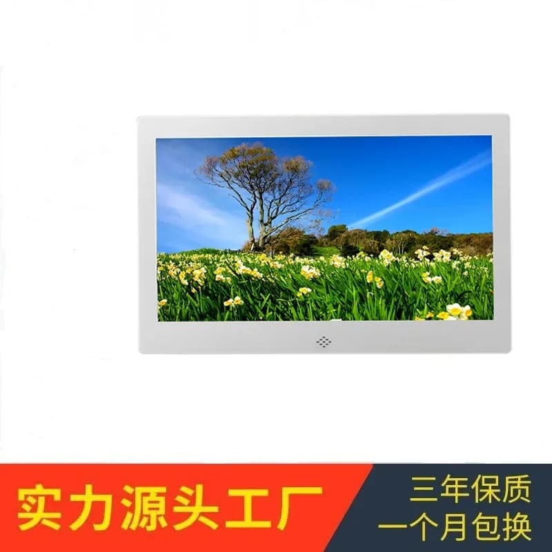 Customized On Demand Special Spot 10-inch Aluminum Alloy High Definition LED Screen Digital Photo Frame, Electronic Photo