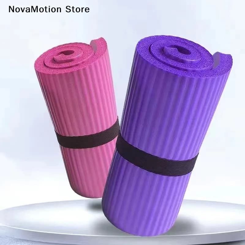 [NM]Multi-functional Yoga Knee Pad Gym Equipment Foam Portable Flat Belly Wheel Pad Anti-sweat Folding Yoga Mat Workout Sports
