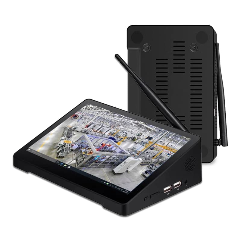 CENAVA Mini Computer with 7 Inch Touch Screen, CPU 4020, Operating System Windows 10, Industrial Terminal, Tablet PC, Mini PC Windows
