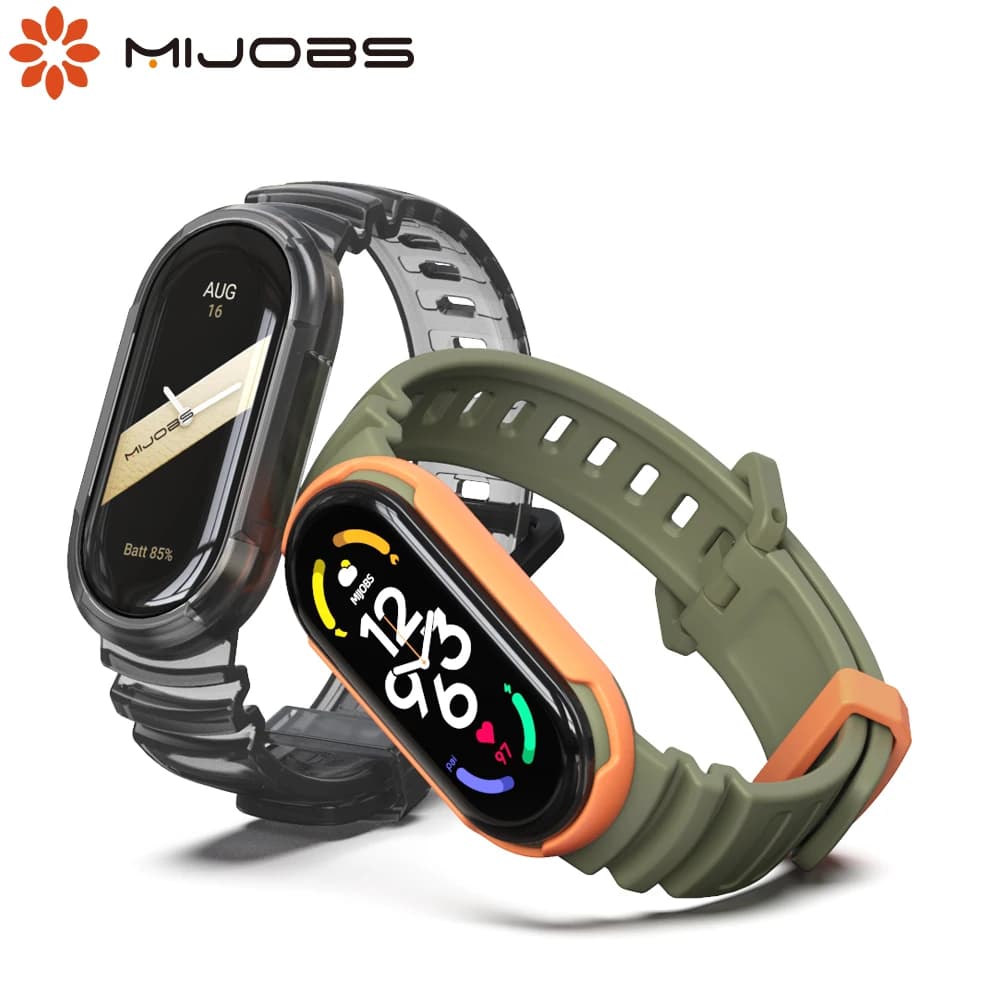 Cinturino per Mi Band 10 9 8 7 6 5 cinturino per Xiaomi Mi Band 7 cinturino da polso sportivo morbido TPU silicone Miband 7 8 9 braccialetto Correa