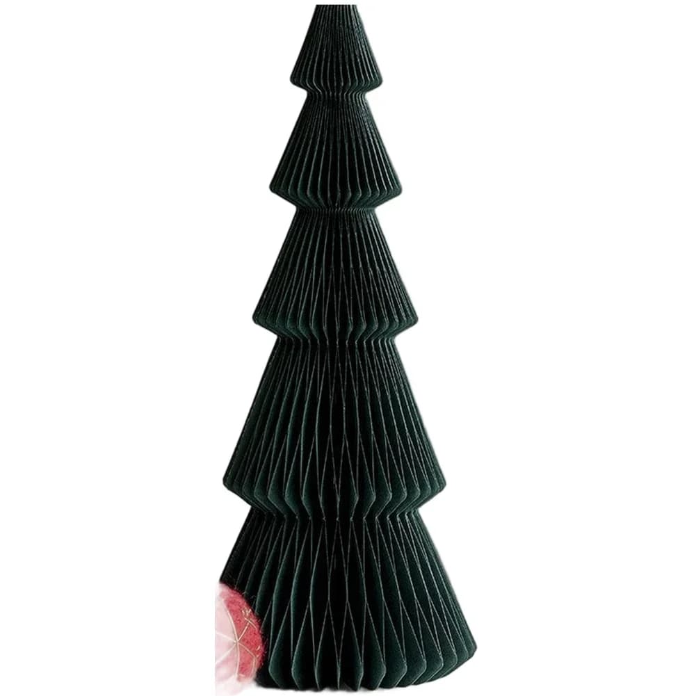 Origami Paper Mini Christmas Tree For Holiday Decor And Seasonal Photography Scene Props Lightweight And Sustainable