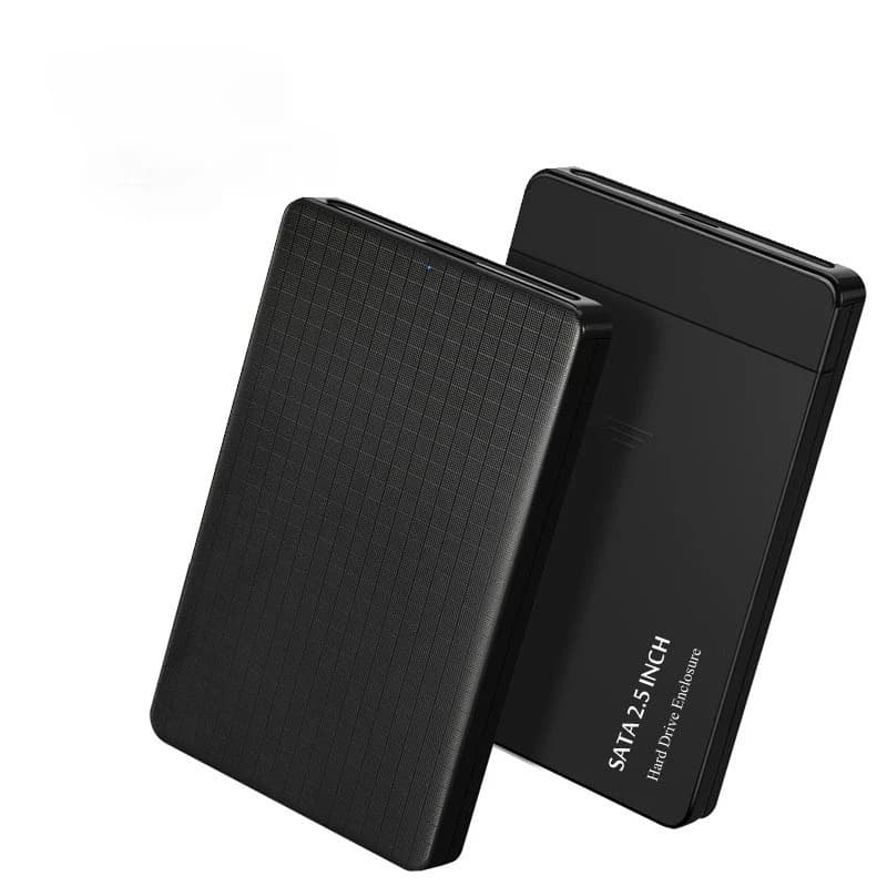 2.5inch USB 3.0 SATA Hd Box HDD Drive External HDD Enclosure Black Tool Free 5 Gbps Support UASP for 7mm/9.5mm 2.5 inch SATA SSD